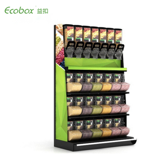 Ecobox EK-026-06 1.2M largeur grain bonbons noix produit alimentaire affiche étagère