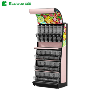 Solution d'affichage pour étagère en fer Ecobox EK-026-2