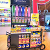 Chariot de solution d'affichage de nourriture en vrac de supermarché Ecobox TG-0301