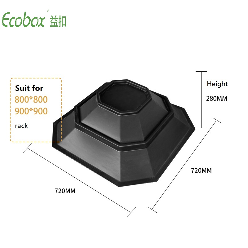 Ecobox Eco-friendly hexagone fruit unique faux Riser step