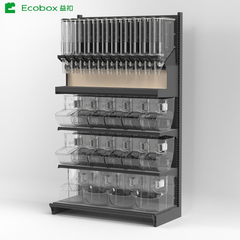 Ecobox EK-026-5 Présentoir en fer de 1,2 m de largeur 