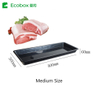 ECOBOX FZ-0401C Plastique en vrac Afficher les plateaux frais pour supermarché