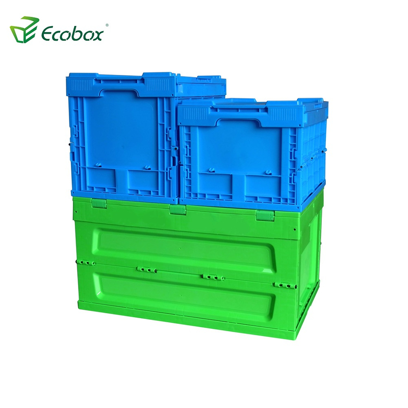 Ecobox 40x30x25.5cm pliable pliable en plastique bac conteneur de stockage boîte de transport