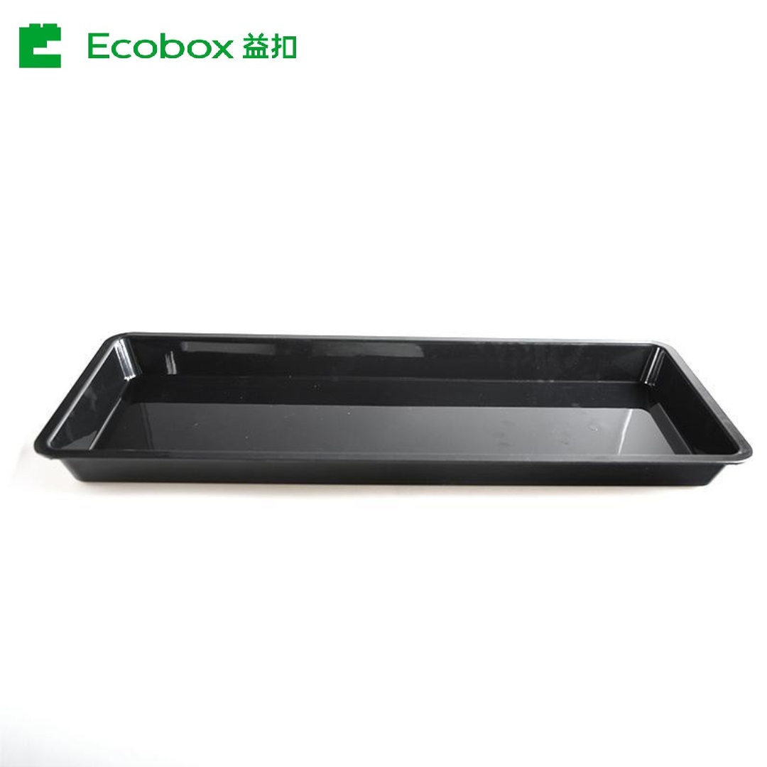 ECOBOX FZ-0401C Plastique en vrac Afficher les plateaux frais pour supermarché