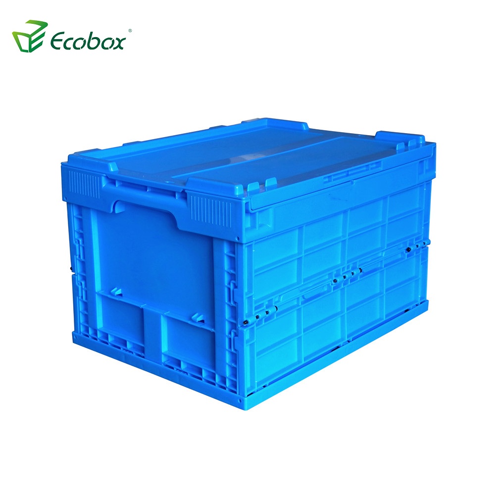 Ecobox 40x30x25.5cm pliable pliable en plastique bac conteneur de stockage boîte de transport