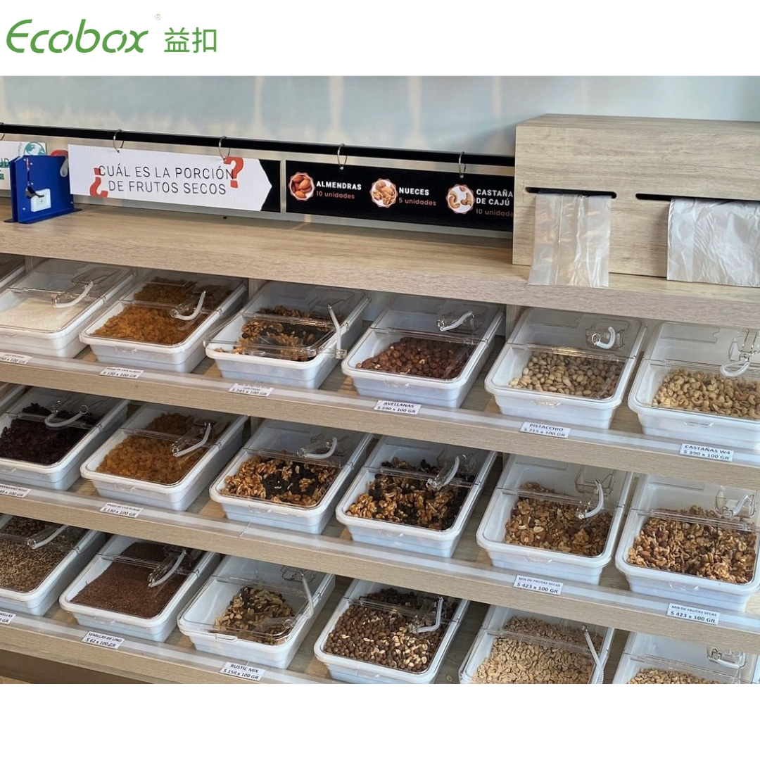 Ecobox LD-05 conteneur alimentaire en vrac avec pelle
