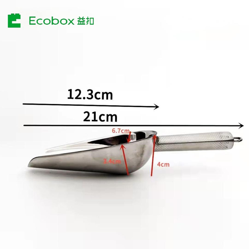 Ecobox 304 qualité alimentaire TY-002201 Pelle en acier inoxydable 