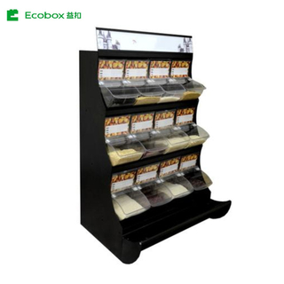 ECOBOX TG-02101C Candy Display Shelf Rack de 1,5 m de hauteur