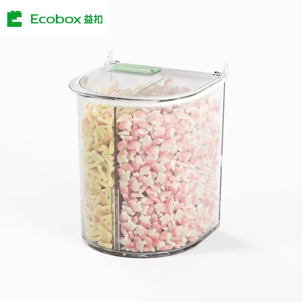 ECOBOX MY-0101C Supermarché Bouc empilable en vrac pour la nourriture en vrac et les bonbons